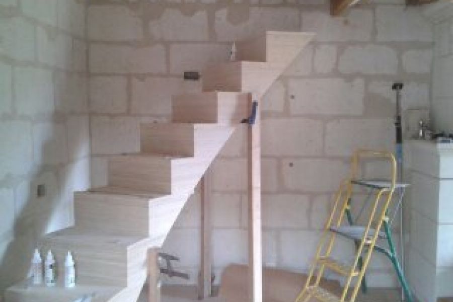 Escaliers courbe